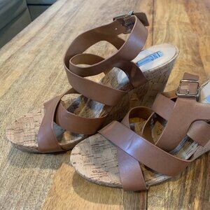 INC Cork Wedges Women's US Size 9.5